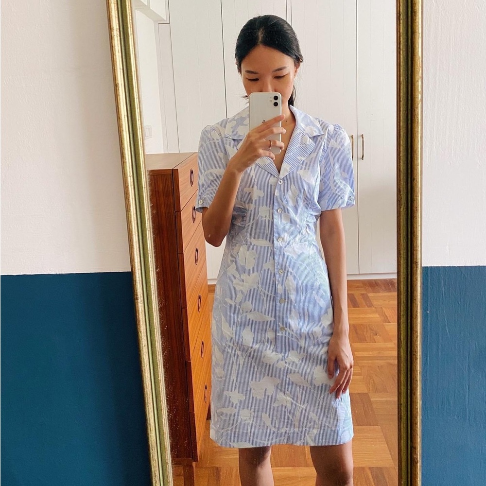 Vintage Inspired Oh Mama Mini Shirtdress